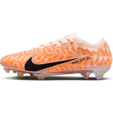 AG Artificial Grass Soccer Cleats  Nike Air Zoom Mercurial Vapor 15 Elite  in Orange, Black, Purple