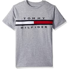 Tommy Hilfiger T-shirts Children's Clothing Tommy Hilfiger Big Boy's Flag Graphic Print T-shirt - Grey Heather