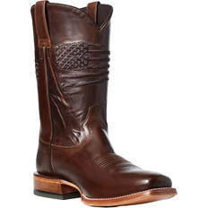 Riding Shoes Ariat Circuit Patriot Square Toe Western - Bar Top Brown
