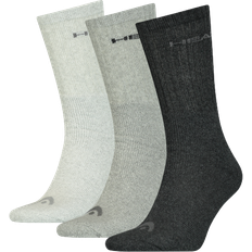 Head Sports Crew Socks 3-pack Unisex - Grey Combo