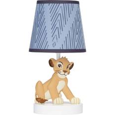 Lambs & Ivy Disney Baby Lion King Adventure Blue with Shade Bulb Simba Night Light