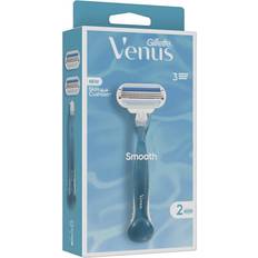 Rasierer Gillette Venus Smooth Rasierer 2 Rasierklingen 1 Stk