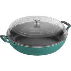 Staub 2.9 qt Cast Iron Daily Pan | Dark Blue