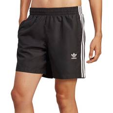 Adidas Originals Adicolor 3-Stripes Swim Shorts Black Mens