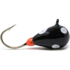 Clam Fishing Lures & Baits Clam Drop Jig, Black Dot