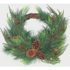 Decorations on sale National Tree Company 26" Mixed Pine Christmas Wreath Decoration