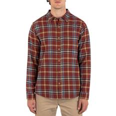 Hurley Men's Portland Organic Flannel, Medium, Cherokee