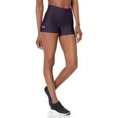 Under Armour Women's HeatGear Mid Rise Shorts Prupel