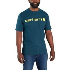 Carhartt Men's Short-Sleeve Logo T-Shirt, K195DBL