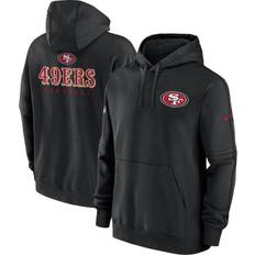 San Francisco 49ers Nike Sideline Club Fleece Pullover Hoodie - Black