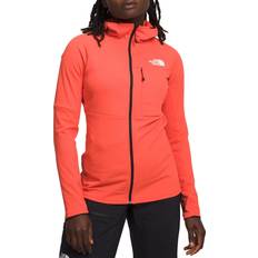 The North Face Women's Summit FUTUREFLEECE Full Zip Hoodie Radiant Orange