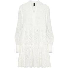 Hvite - XL Kjoler Y.A.S Yasholi Ls Dress - Star White