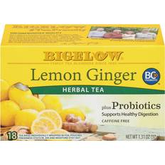 Lemon Ginger Plus Probiotics Herbal Tea 1.3oz 18