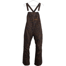 Brown Jumpsuits & Overalls Burton Women's Avalon Bib Pants - Animal Mashup