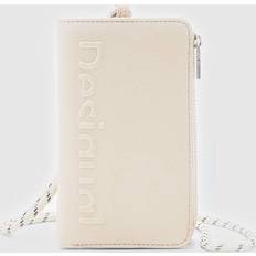 Desigual Mone_Half Logo Emma 2.0 Bi-Fold Wallet, White