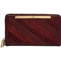 Fossil Liza Zip Clutch, Red