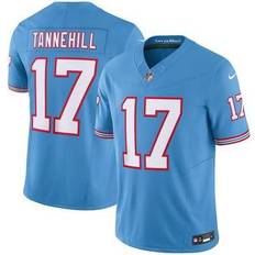 T-shirts Nike Men's Ryan Tannehill Light Blue Tennessee Titans Oilers Throwback Vapor F.U.S.E. Limited Jersey