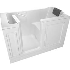 Walk in tubs American Standard Acrylic Luxury Series 59.5 Walk-In Soaking Bathtub with