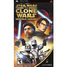 Action PlayStation Portable Games Star Wars: The Clone Wars- Republic Heroes (PSP)