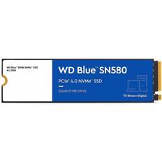 M.2 Type 2280 Harddisker & SSD-er Western Digital Blue SN580 WDS500G3B0E 500GB