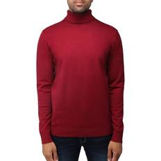 XRay Men's Solid Turtleneck Sweater Red