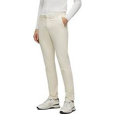 Hugo Boss White Pants & Shorts Hugo Boss Men's Stretch Slim-Fit Trousers Open White Open White