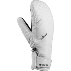 Weiß Fäustlinge Leki Sveia GTX Mittens W - Black/White