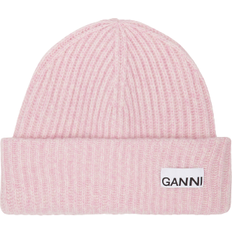 Rib Knit Beanie - Pink