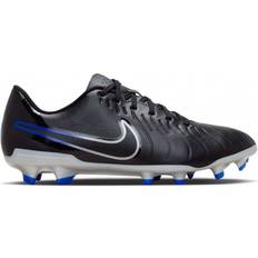 Nike Artificial Grass (AG) - Men Soccer Shoes Nike Tiempo Legend 10 Club M - Black/Hyper Royal/Chrome