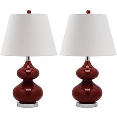 Safavieh Eva Double Gourd Table Lamp 24" 2