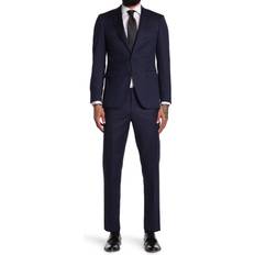 Blue - Men Jumpsuits & Overalls Alton Lane Men's Tailored Fit Suit Navy