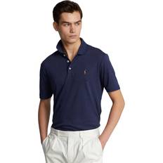 L Polo Shirts Polo Ralph Lauren Classic Fit Soft Cotton Shirt Spring Navy