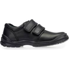 Start-rite Boy's Riptape Engineer School Shoes - Black