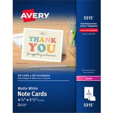 Avery Office Papers Avery Note Cards Template 4-1/4"x5-1/2"
