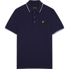 Lyle & Scott Tipped Polo Shirt - Navy/White