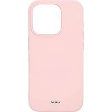 Iphone 15 pro silicone Gear Onsala iPhone 15 Pro Silicone deksel rosa