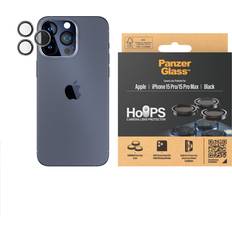 Bildschirmschutz PanzerGlass Hoops Camera Lens Protector for iPhone 15 Pro/15 Pro Max