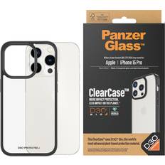 PanzerGlass iPhone 15 Pro ClearCase Deksel gjennomsiktig