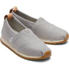 Espadrilles Children's Shoes Toms Kids Youth Grey Drizzle Heritage Canvas Resident Slip-On Shoes