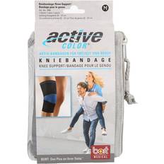 Schutz & Halt Bort Activecolor Kniebandage medium schwarz