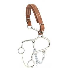 Western SS Leather Nose Little Hackamore