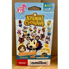 Nintendo animal crossing amiibo card pack series 3 [ 6 cards in 1 ]
