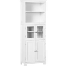 Furniture Homcom 63 Small Buffet 4-Door Storage Cabinet