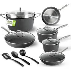 Granitestone Armor Max Cookware Set with lid 14 Parts