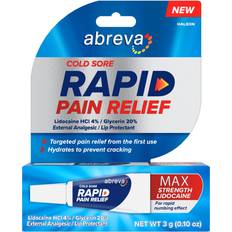 Abreva Cold Sore Rapid Pain Relief 3g Cream