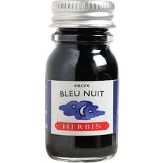 Fyllepenner Herbin Fountain Ink 10 ml, blekk til reservoarpenner – blå bleu nuit