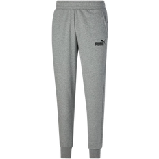 Puma L - Men - Sweatpants Puma Men's Essentials Logo Joggers - Medium Grey Heather