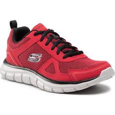 Skechers 44 - Herren Schuhe Skechers Schuhe Bucolo 52630/RDBK Rot