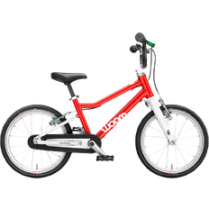 16" - Barn Barnesykler Woom Original 3 16 2022 - Woom Red Barnesykkel