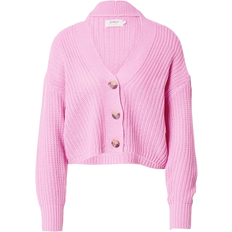Only Carol Texture Knitted Cardigan - Light Pink